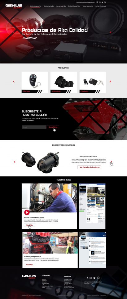 Diseño Web Genius Genius