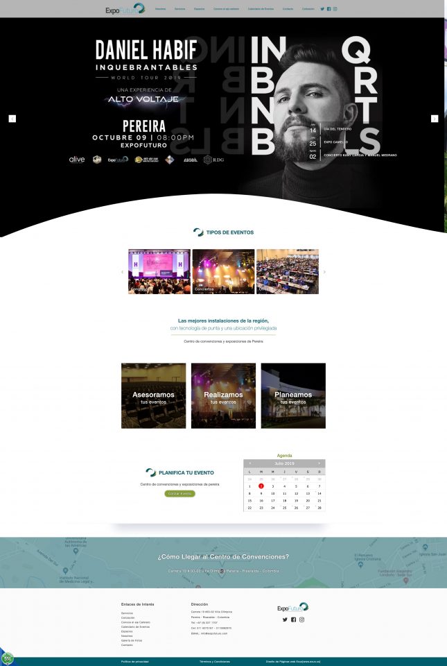 Diseño Web Expofuturo Expofuturo